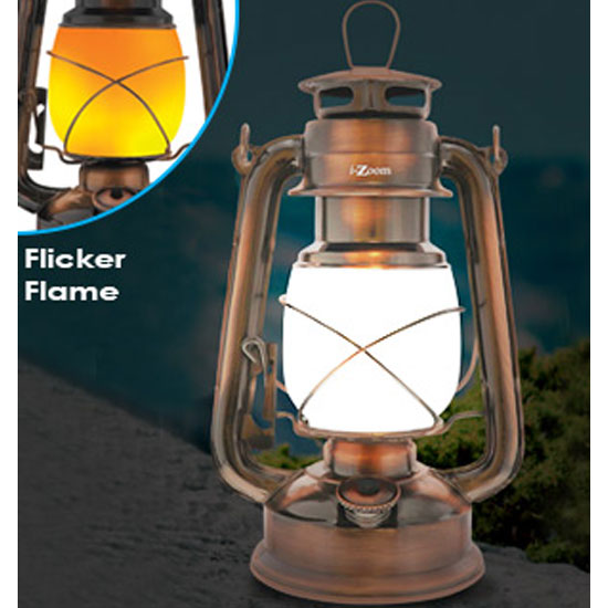 Dual Mode Authentic Style Hurricane Lantern