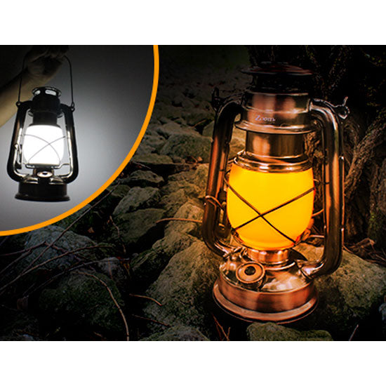 Dual Mode Authentic Style Hurricane Lantern