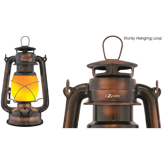 Dual Mode Authentic Style Hurricane Lantern