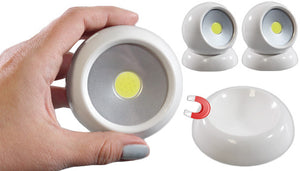 i-Zoom Magnetic Rota-Ball Light 2pk with Remote