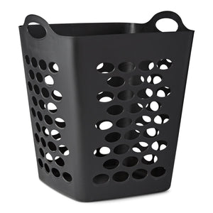 Mainstays Flexible Black Laundry Hamper, 20″