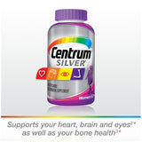 Centrum Silver Women (200 Count) Complete Multivitamin / Multimineral Supplement Tablet, Vitamin D3, Calcium, B Vitamins, Age 50+