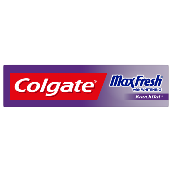 Colgate MaxFresh KnockOut Toothpaste Mint Fusion – 6.0 Ounce (3 Pack)