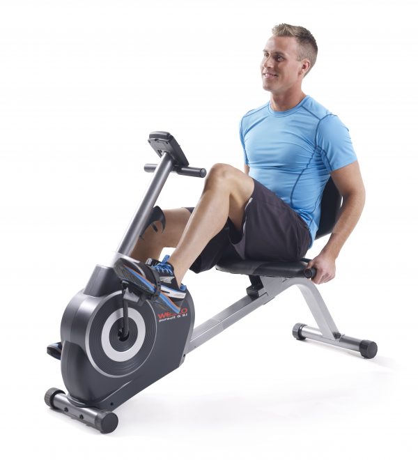 Weslo Pursuit G 3.1 Recumbent Exercise Bike with Tablet Holder