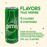 Perrier Carbonated Mineral Water, 8.45 fl oz. Slim Cans (30 Count)