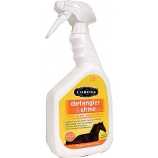 Manna Pro Corona Horse Detangler & Shine Spray, 32 oz.