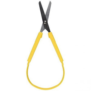 School Smart 8″ Loop Scissor, Yellow