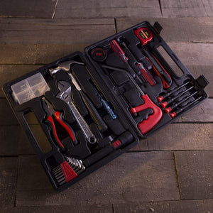 Stalwart 65-Piece Household Hand Tool Set, 75-HT1065